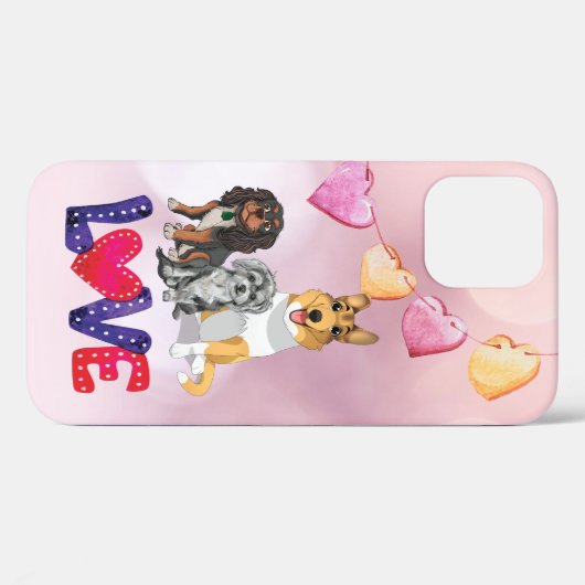 Cavalier, Collie und Havanese Case-Mate iPhone Hülle (Rückseite (Horizontal))