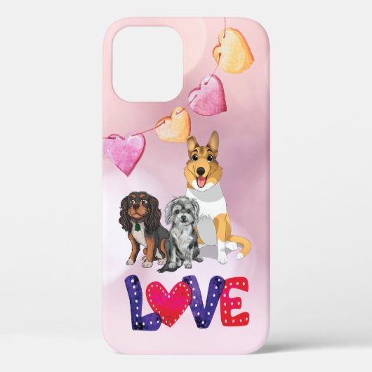 Cavalier, Collie und Havanese Case-Mate iPhone Hülle (Rückseite)