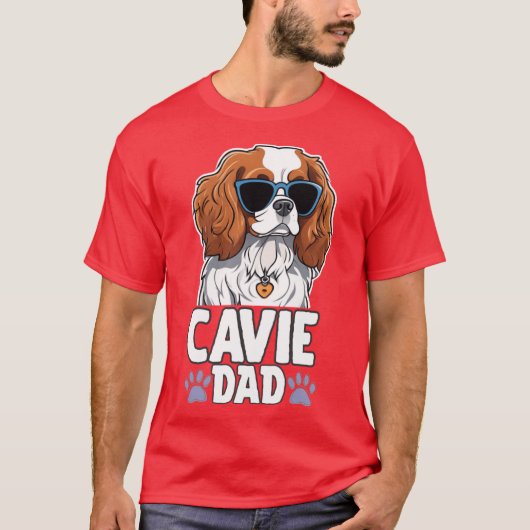 Cavalier Dad Classy1 Mädchen T-Shirt (Vorderseite)