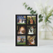 Cavalier Famous Art Masterpiece Composite (V) Postkarte (Stehend Vorderseite)