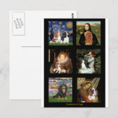 Cavalier Famous Art Masterpiece Composite (V) Postkarte (Vorne/Hinten)