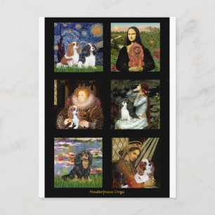 Cavalier Famous Art Masterpiece Composite (V) Postkarte