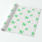 Cavalier-Geschenkpapier – Minimal Grünes Geschenk Geschenkpapier (Ungerollt)