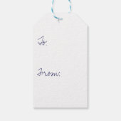 Cavalier Graduate Geschenkanhänger (Rückseite)