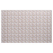 cavalier kc spaniel dog lavender florale stoff (Yard (91,4 cm))