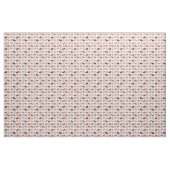 cavalier kc spaniel dog pink floral stoff (Yard (91,4 cm))