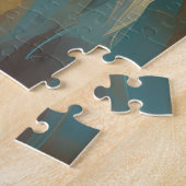 Cavalier King Beach Surfmalerei Puzzle (Seite)