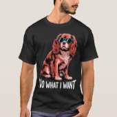Cavalier King Charles Art For Men Women Cavalier S T-Shirt (Vorderseite)