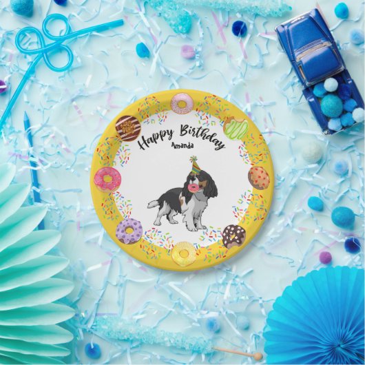 Cavalier King Charles Birthday Party Paper Plate Pappteller (Party)