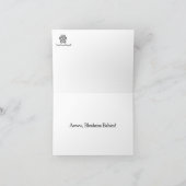 Cavalier King Charles, Blenheim Babies Card Karte (Innenseite)