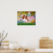 Cavalier King Charles (Blenheim) - Garten Poster (Küche)