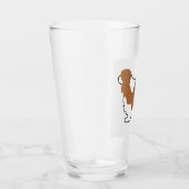 Cavalier King Charles blenheim silo Glas (Rechts)
