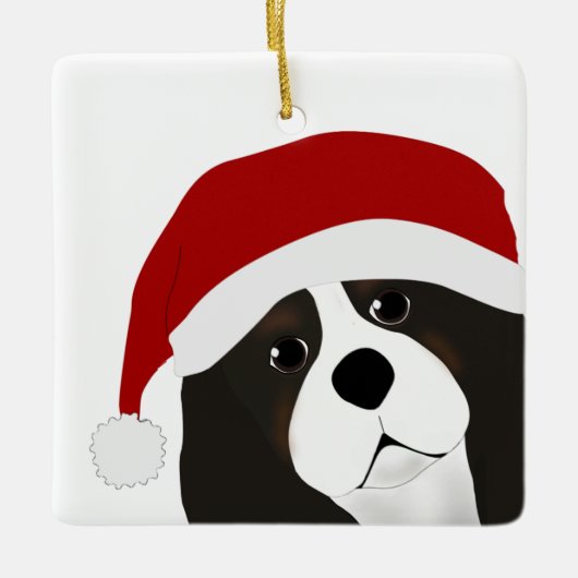 Cavalier King charles Christmas Ornament (Vorderseite)