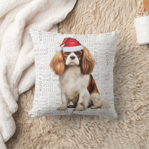 Cavalier King Charles Dog Lover Weihnachtsfeiertag Kissen