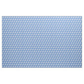 Cavalier King Charles Dog Silhouette Light Blue Stoff (Yard (91,4 cm))