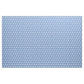 Cavalier King Charles Dog Silhouette Pet Blue Stoff (Yard (91,4 cm))