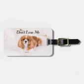 Cavalier King Charles Don verliert mich nicht Gepäckanhänger (Vorderseite horizontal)