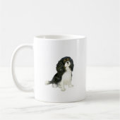 Cavalier King Charles - Dreifarbig Kaffeetasse (Links)