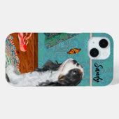 Cavalier King Charles, dreisfarbiger TelefonCase Case-Mate iPhone Hülle (Rückseite (Horizontal))