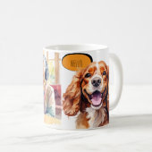 Cavalier King Charles Friendly Spaniel Mug Kaffeetasse (VorderseiteRechts)