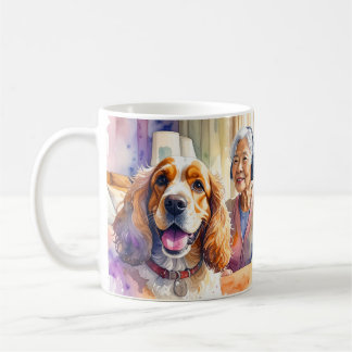 Cavalier King Charles Friendly Spaniel Tasse