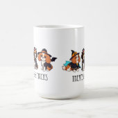 Cavalier King Charles halloween Leckereien & Trick Kaffeetasse (Mittel)