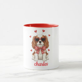 Cavalier King Charles Hundetasse Valentinstag 2026 Tasse