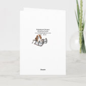 Cavalier King Charles Kisses zu Weihnachten (Rückseite)