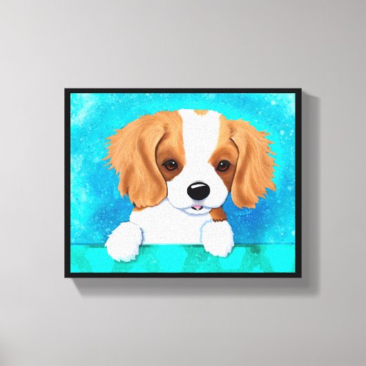 Cavalier King Charles Leinwanddruck (Vorderseite)