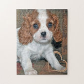 Cavalier King Charles Love Puzzle (Vertikal)
