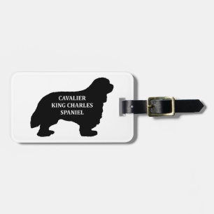 Cavalier King Charles name silo Gepäckanhänger