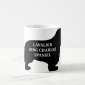 Cavalier King Charles name silo Kaffeetasse (Mittel)