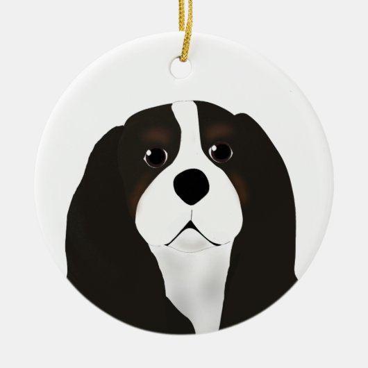 Cavalier King Charles Ornament (Vorne)