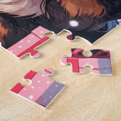 Cavalier King Charles Pastel Weihnachtsgeschenke Puzzle (Seite)