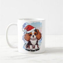 Cavalier King Charles Pastel Weihnachtswoof