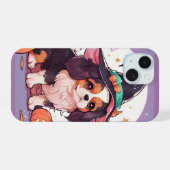 Cavalier King Charles Pastellfisch iPhone 15 Hülle (Rückseite (Horizontal))