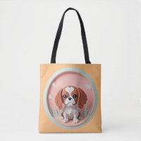 Cavalier King Charles Pink Pastellpapier schneiden