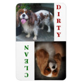 Cavalier King Charles Scarlet Geschirrspülmaschine Magnet (Vertikal)