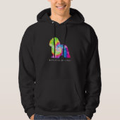 Cavalier King Charles Spanel Puppy Pet Dog Hippy Hoodie (Vorderseite)