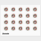 Cavalier King Charles Spanel Round Stickers (Blatt)
