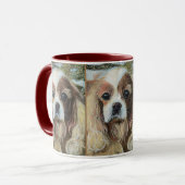 Cavalier King Charles Spanel Tasse (Vorderseite Links)