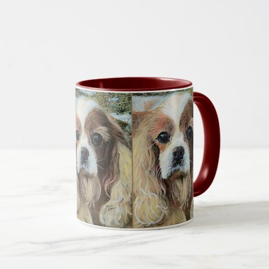 Cavalier King Charles Spanel Tasse (VorderseiteRechts)