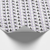 Cavalier King Charles Spanel Trick Geschenkpapier (Ecke)