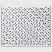 Cavalier King Charles Spanel Trick Geschenkpapier (Flach)