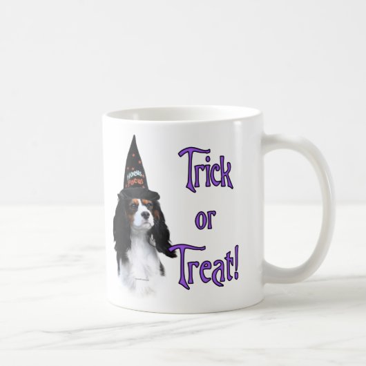 Cavalier King Charles Spanel Trick Kaffeetasse (Rechts)