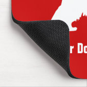Cavalier King Charles Spaniel キ ア Mousepad (Ecke)
