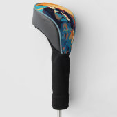 Cavalier King Charles Spaniel 002 - Bruno Pokopen Golf Headcover (angewinkelt)