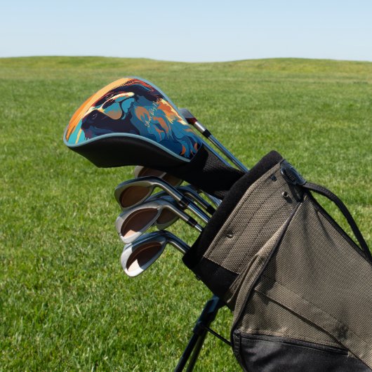 Cavalier King Charles Spaniel 002 - Bruno Pokopen Golf Headcover (In SItu)