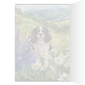 Cavalier King Charles Spaniel - 5" x 7" Art Card (Innen (Links))