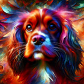 Cavalier King Charles Spaniel Acrylic Print Puzzle